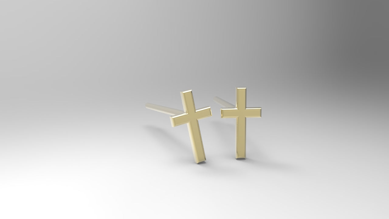 Cross Earring