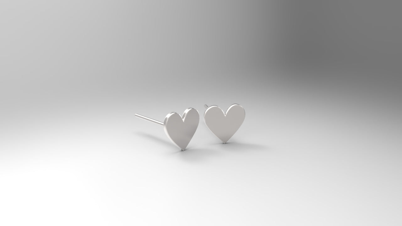 Heart earrings