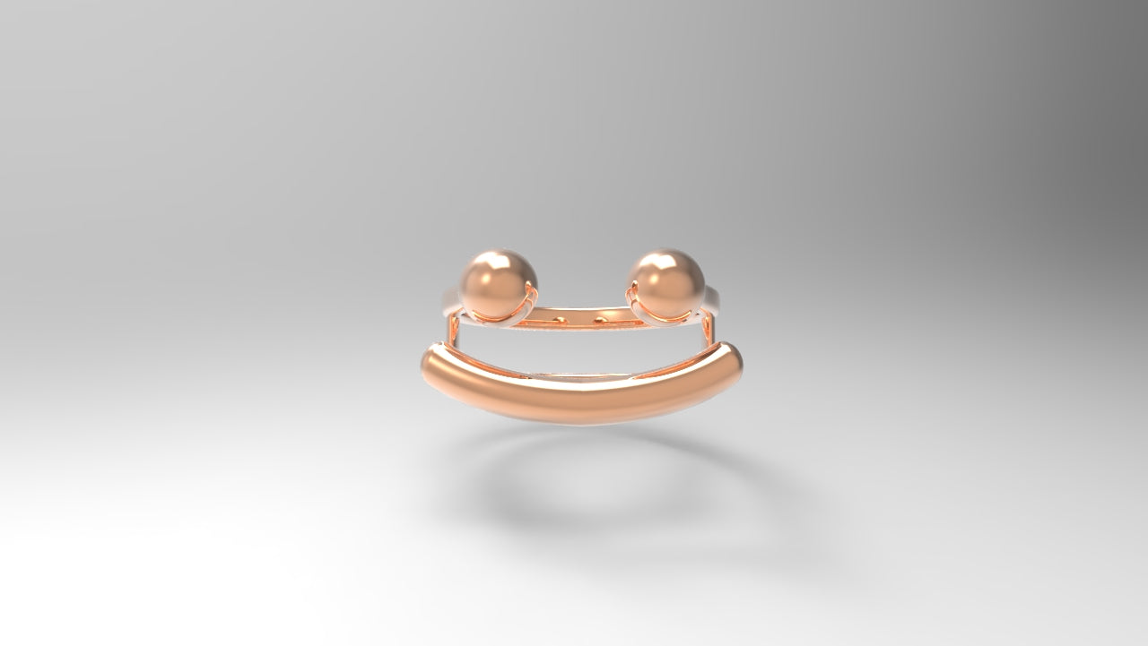 Smiley ring