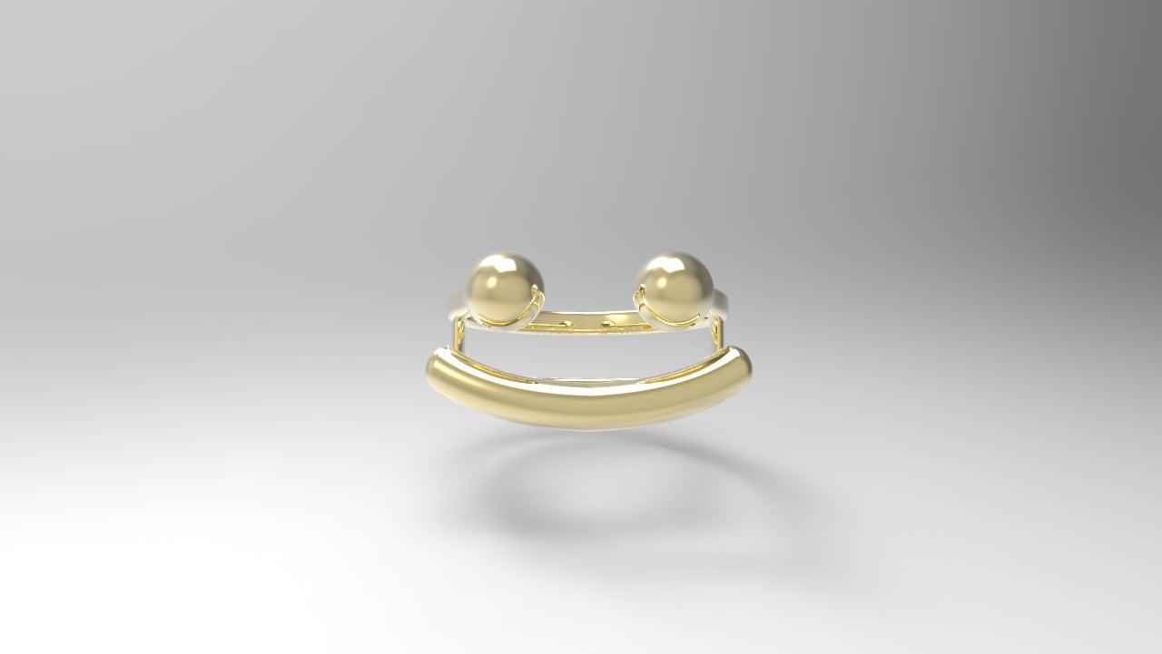 Smiley ring