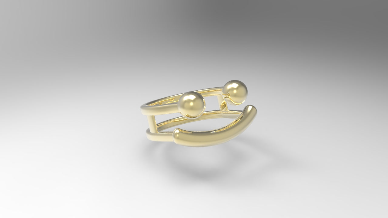 Smiley ring