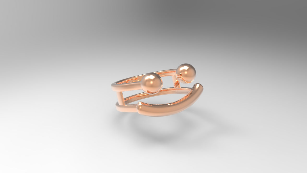 Smiley ring