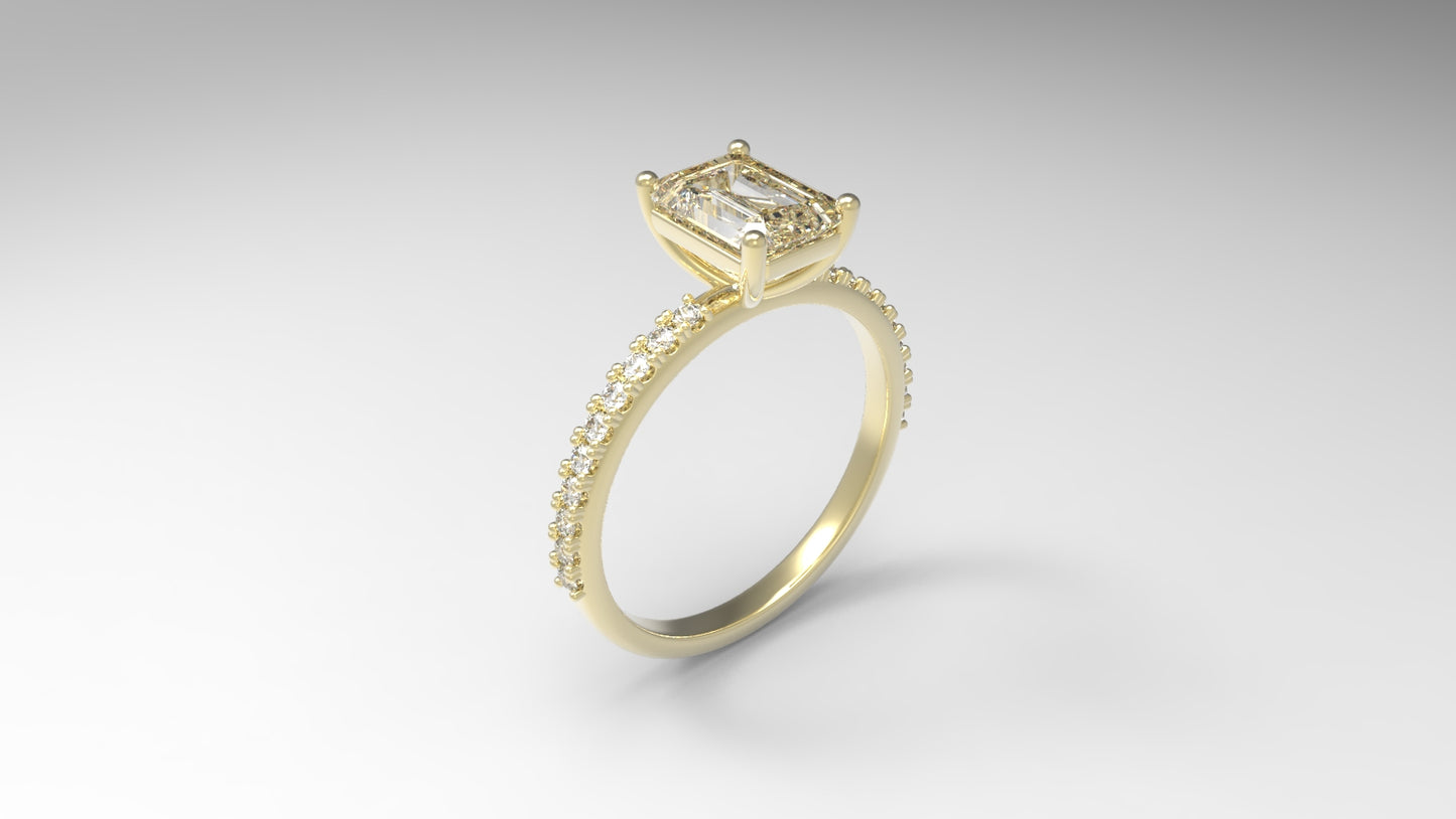 Emerald cut