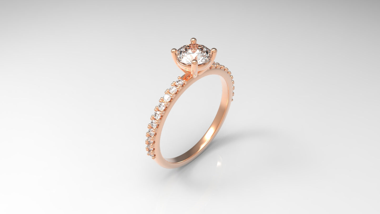 Round Brilliant Ring