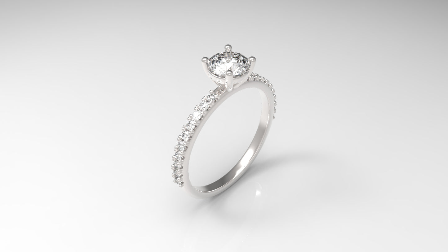 Round Brilliant Ring